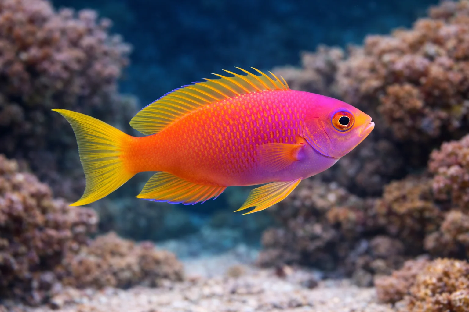 Bourbon Anthias - Derin Deniz Canlısı